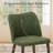 Upholstered Solid Wood Small Dining Chairs - Ergonomic Curve & Plush Padding for Multiple Spaces-2007991132