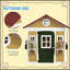 Maison de jeu en bois pour tout-petits, chalet extérieur pour enfants