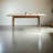 Rectangular family dining table