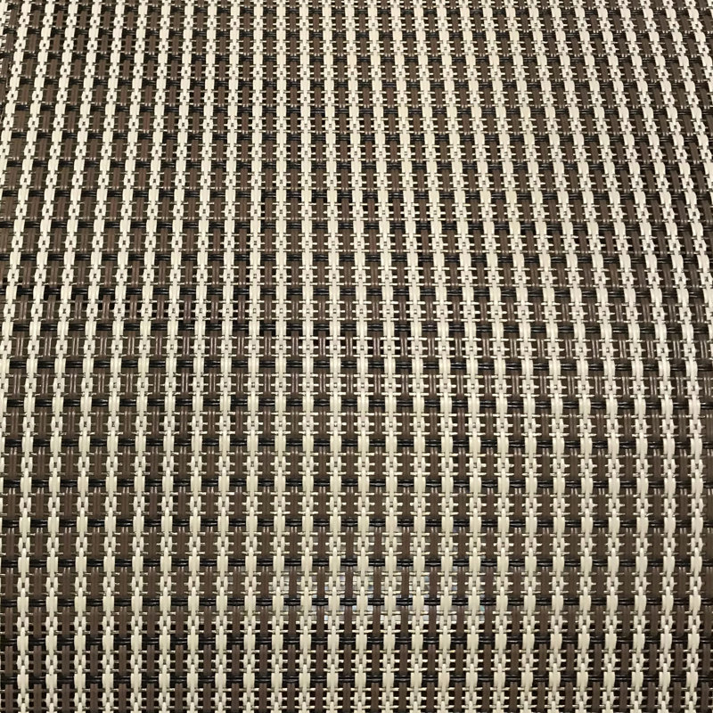 Ensemble de salle à manger d'extérieur en polyester et polyester enduit de PVC 5 pièces 41,25 po