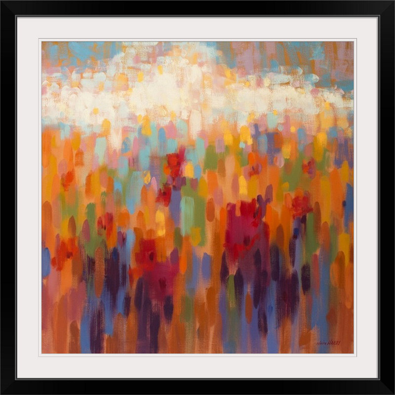 « expiler mosaïque » claire, reproduction d’art, H 20" x l 20" x P 1", Cadre noir