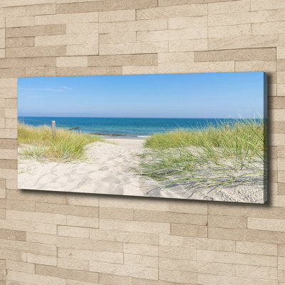 Coastal Dunes - Wrapped Canvas Print