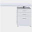 Bureau blanc réversible à 3 tiroirs-421116908