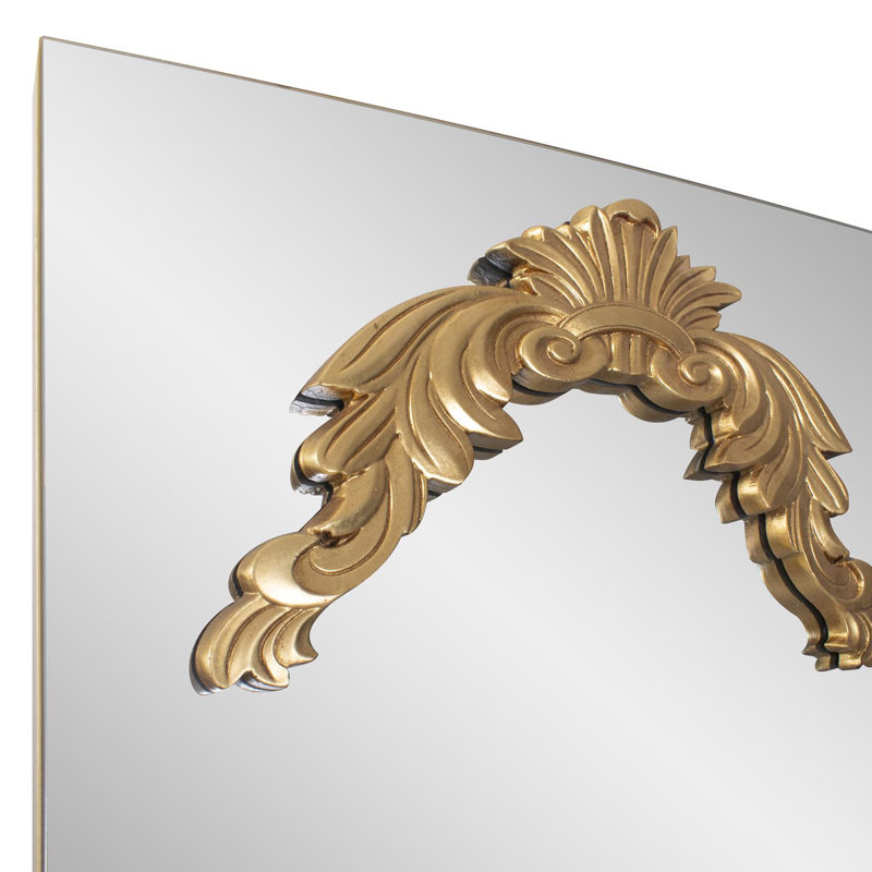 Adelard Rectangle Full Length Mirror, Gold