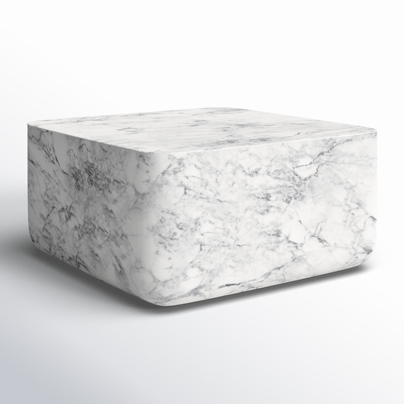 Antrim Coffee Table, White/Gray