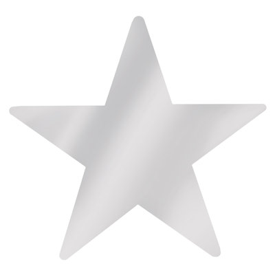 Découpes en étoile métallique - 3,5 po - paquet de 12