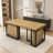 Modern Extendable Dining Table-1784380571