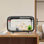 Aquarium de bureau avec ouverture pour nourrir les poissons, bocal à poissons
