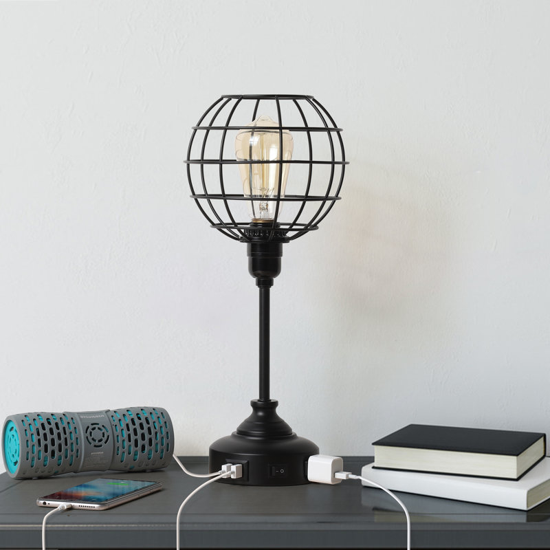 Annie-Louisa Metal USB Desk Lamp