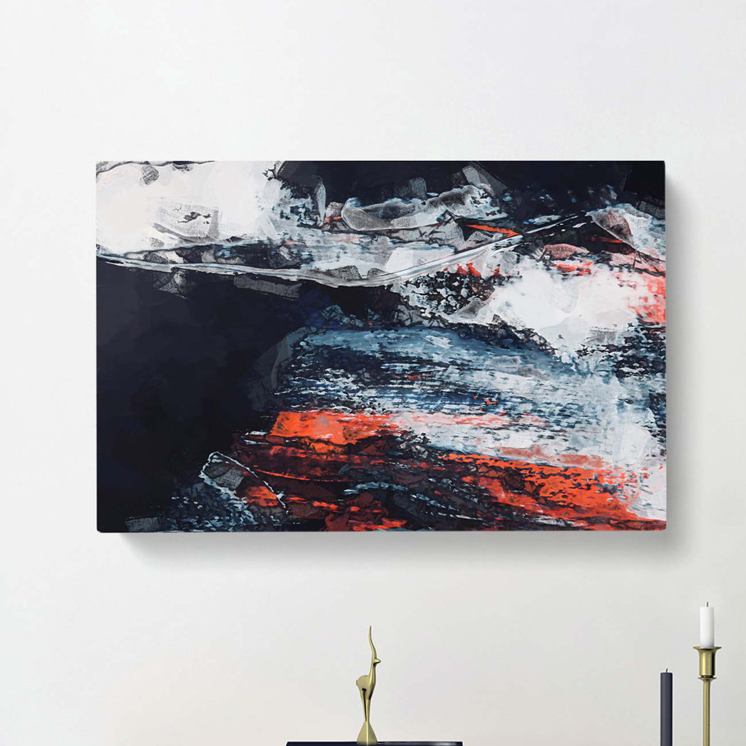 Moment Of Joy In Abstract - Wrapped Canvas