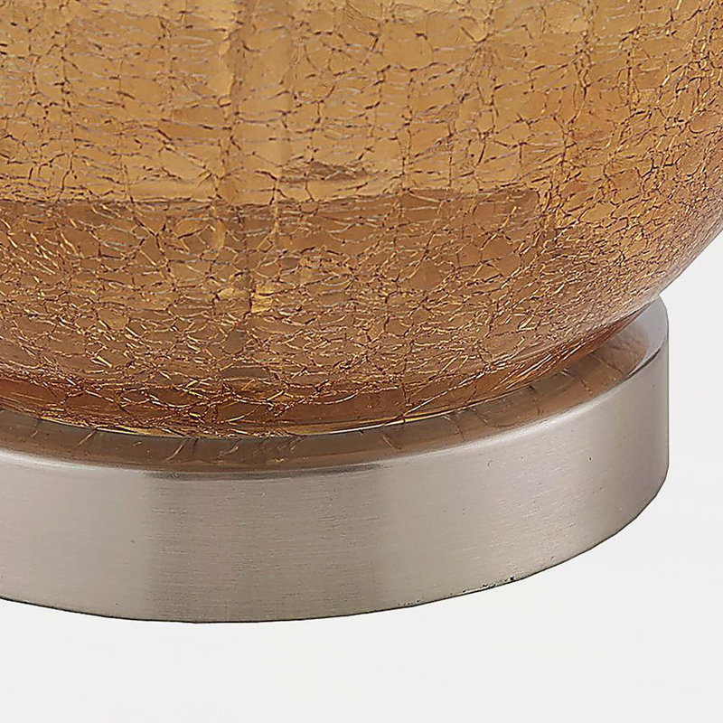 Lampe de table en verre Cortina Ombre, ensemble de 2