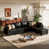 Black Faux Leather selected