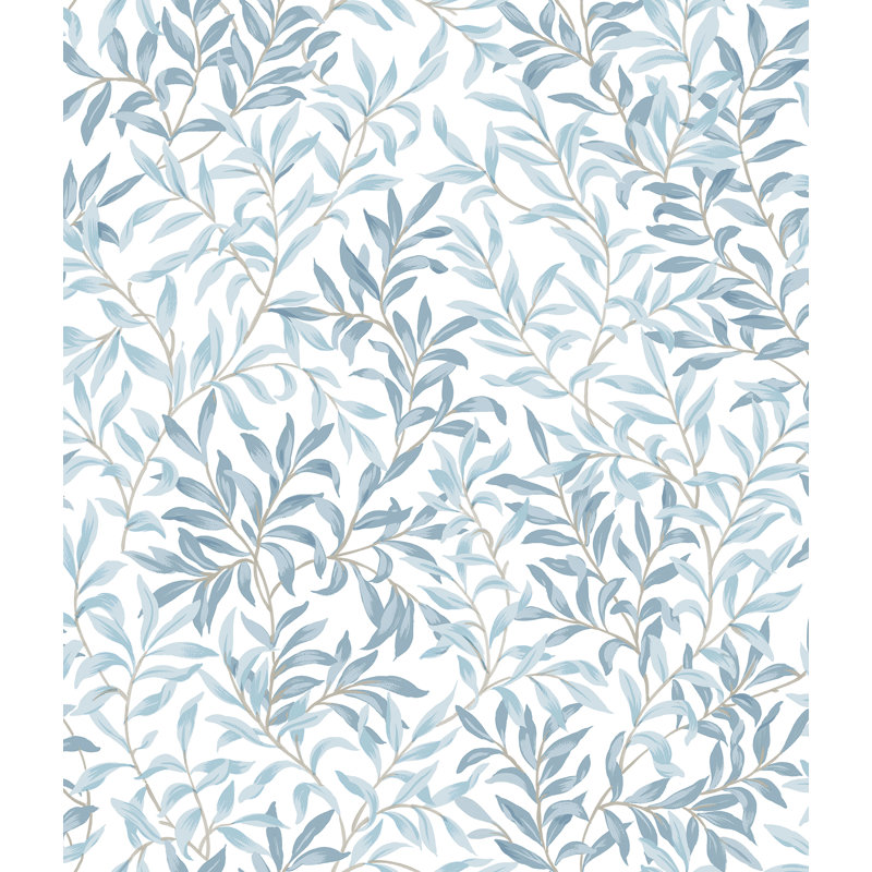 Papier peint adhésif Aishlyn, Bleu