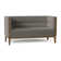 Dyson 58" Tuxedo Arm Loveseat