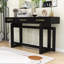 Console en bois avec tiroirs de rangement-922022042