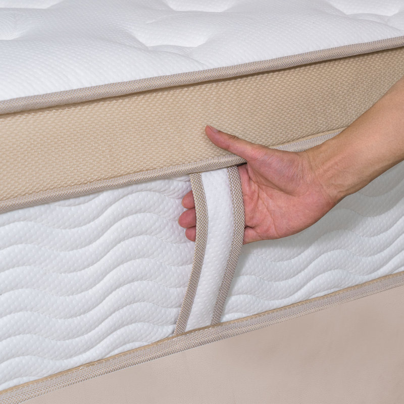 Medium Hybrid Mattress With Cooling Gel Foam  With Certipur-Us Certified Pocket Spring, Pressure Relief, Motion Isolation