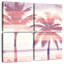 Harnek, paysage de plage, palmiers, rose, mauve-109163553