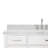 Abbate 60" Single Bathroom Vanity with Carrara White Marble Top-85364019-121645825