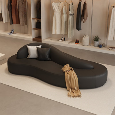 Canapé moderne simple courbé