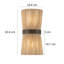 2 - Light Farmhouse Wall Sconce