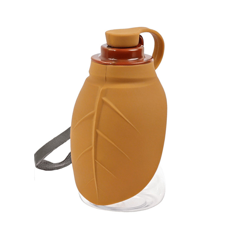 Distributeur d'eau pour chien Mini Leaf, Orange
