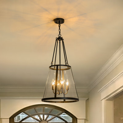 Qudarius 4 - Light Dimmable Lantern Chandelier