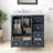 Estella Sink Bath Vanity In Steel Grey Finish With Natural Carrara Top-1886861477