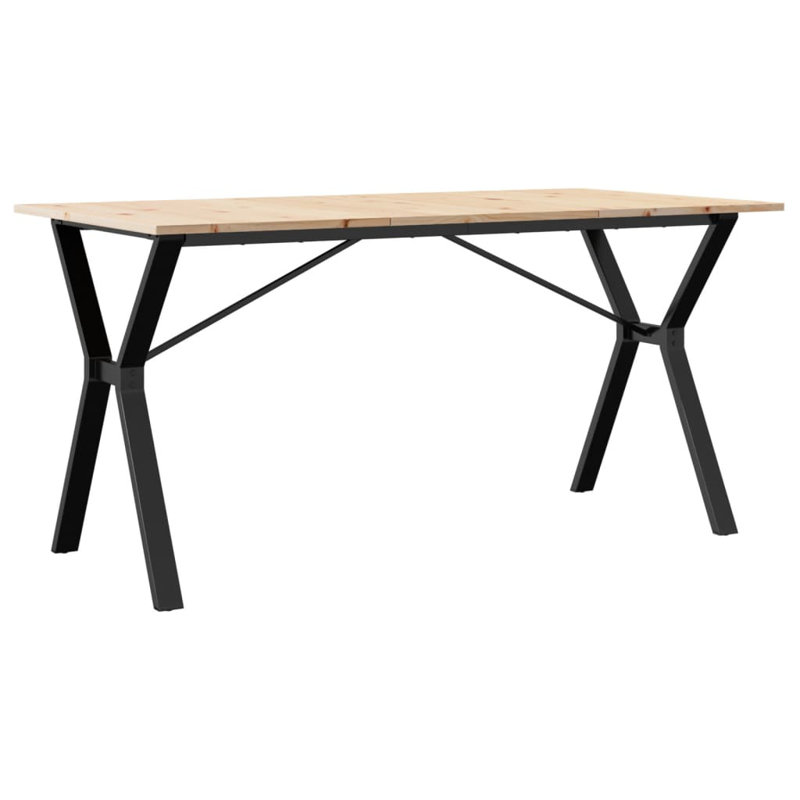 Table de salle à manger Vidaxl, H 29,5 po x L 55,1 po x l 31,5 po