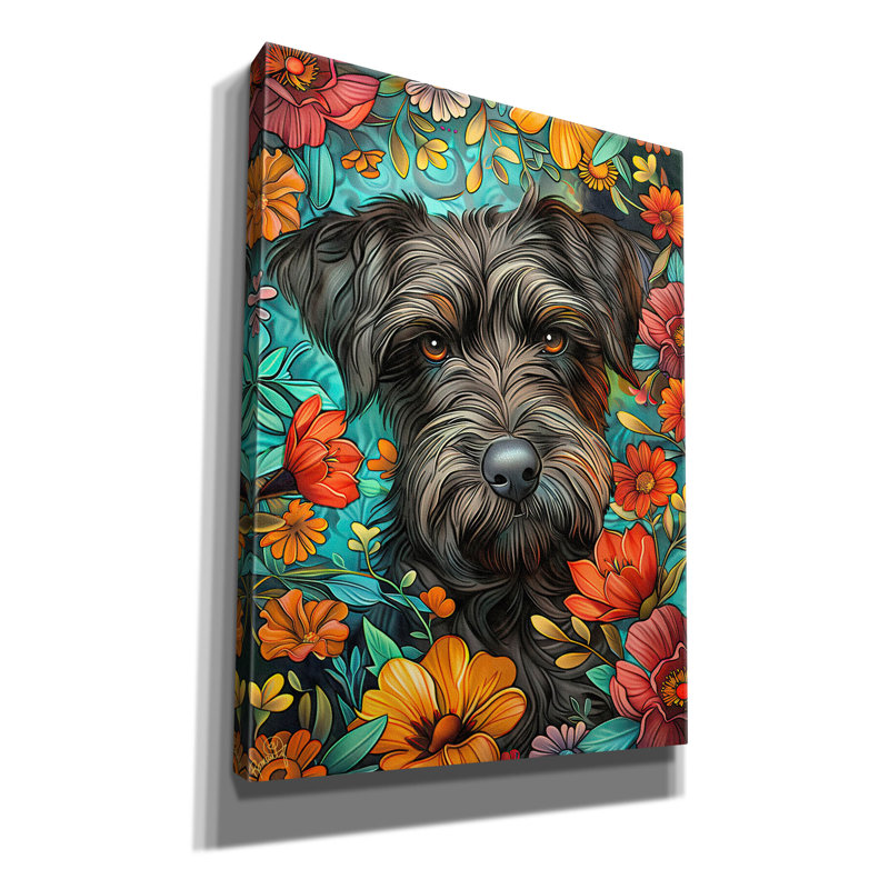 «Bella's Babies - Angus» par RomantzArt, art mural sur toile, H 54 po x l 40 po x P 1,5 po