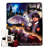 Warner Bros. Harry Potter Magic Montage Silk Touch Sherpa Blanket, Wizarding World Throw, Soft Plush Blanket, 60x80 Inches