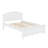 Modern Platform Bed Frame with Headboard
