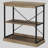 Modern Style Bookshelf with Metal Frame