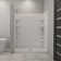 Qwall 60" W x 30" D x 75.63" H Framed Rectangle Shower Stall and Base Included