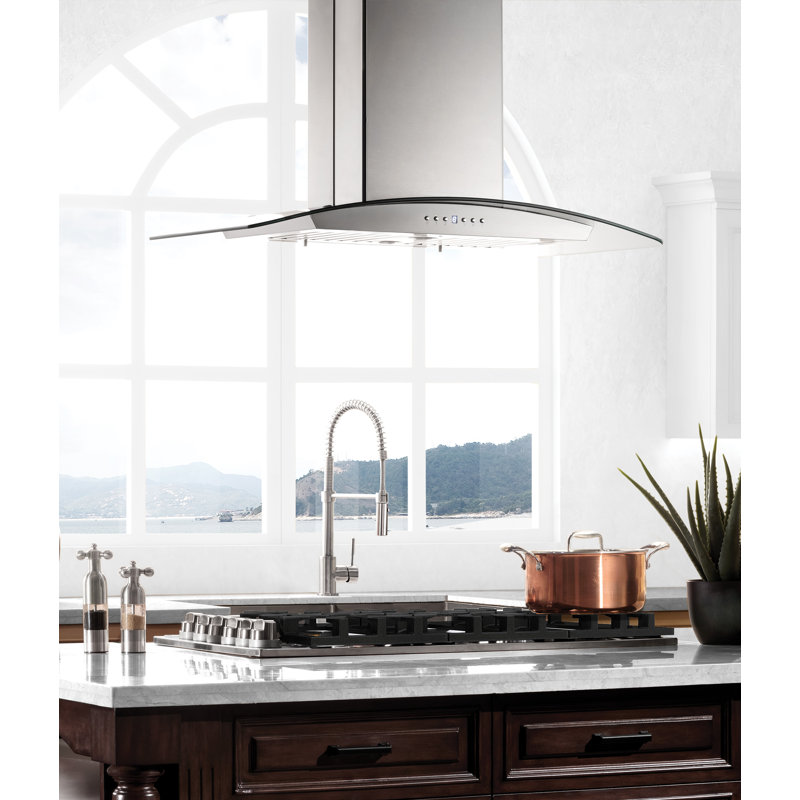 ZLINE 36 in. Gas Cooktop with 6 Burners, Stainless Steel
