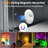 Rechargeable RGB Puck Lights With Remote Control,  Portable Motion Sensor Closet Lights, Dimmable Under Cabinet Lighting(6 set)