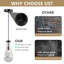 Luminaire suspendu Raindrop avec abat-jour en verre soufflé à la main-569256081