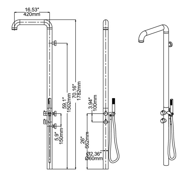 Dimensions du produit