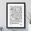 Map Berlin Germany - Picture Frame Graphic Art-62802215-62802214