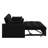 Convertible Sofa Bed with Arm Storage Pockets-401548489