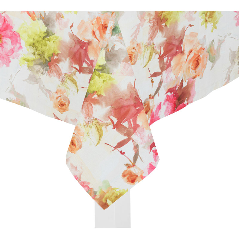Bartling Tablecloth, Pink, 130cm W x 190cm L