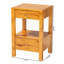Table de chevet 2 tiroirs Edmeo
