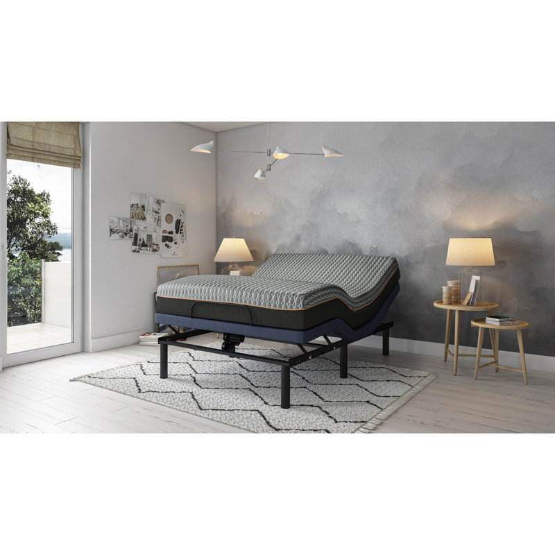 King Bed Base Bt2000 - Wireless Remote Control, Full Positions Adjust, 14.64 In Product Height Adjustable Remote, Built-in Flash , 42 Package Width