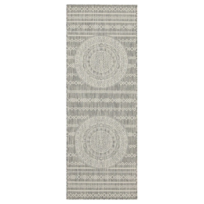 Stain-resistant Polypropylene Flatweave Rug - Indoor Outdoor Use For Family & Pet Spaces