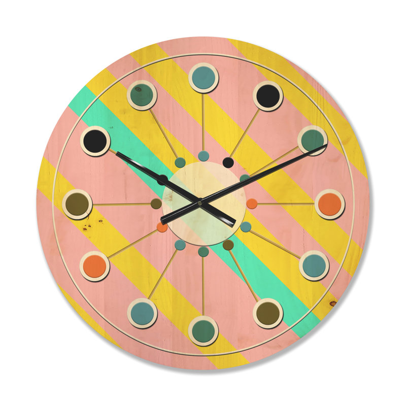 Horloge murale Memphis, Moyenne