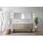 Ensemble de meuble-lavabo double 72 po x P 20 po Lancy-113281973