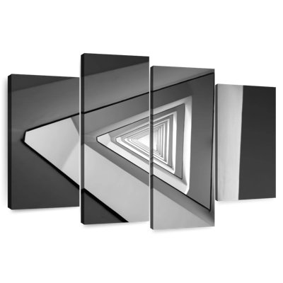 Lilie Infinite Gray Triangles