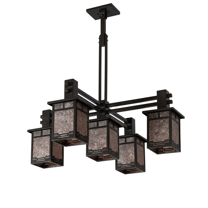 Rustic Lodge 5 - Light Chandelier