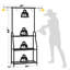 Metal 3 Tiered Hanging Plant Shelf
