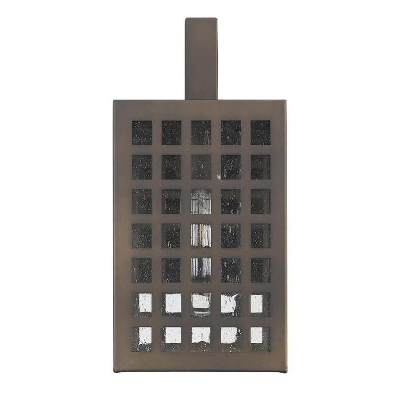 Applique murale d'extérieur 1 lumière Letzel, Bronze huilé
