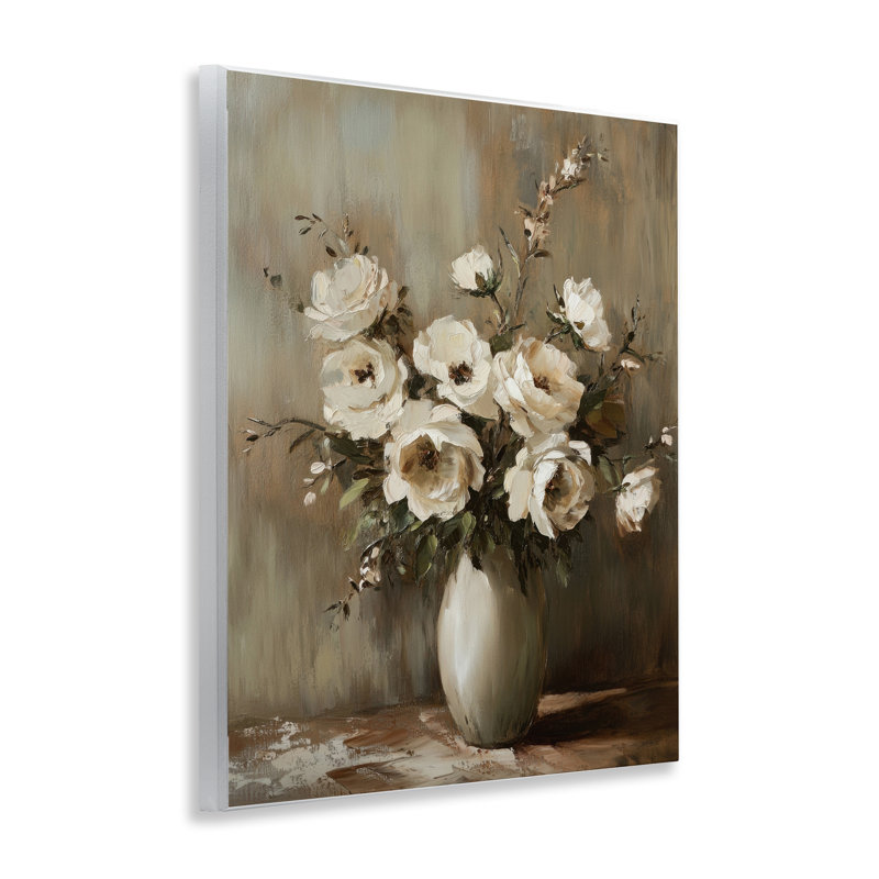  Art mural neutre sur plaque par Petal Prints Design